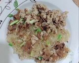 Hình bước làm 4 của món Miến xào thịt