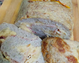 Foto del paso 4 de la receta: Rollo de carne con hummus y bacon