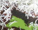 Foto langkah ke 9 dari resep Bronis panggang coklat lumer.