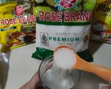 Foto langkah ke 1 dari resep Bakpao Unicorn Isi Kacang Merah (No Mixer).