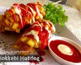 Foto langkah ke 5 dari resep Dokkebi Hotdog.