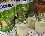 Foto langkah ke 7 dari resep 393. Panna Cotta Matcha.