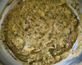 A picture of step 2 of Methi pyaaz muthiya.
