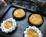 A picture of step 11 of Chocolate and Granadilla Tart #sweettooth.