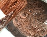 Hình bước làm 1 của món Bún gạo lứt xào rau củ chay