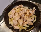 A picture of step 4 of Stir fry pork belly - Japanese style.