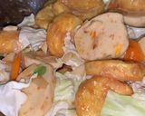 Foto langkah ke 6 dari resep Tumis Tofu dan Bakso Seafood.
