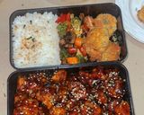 A picture of step 7 of Low carb Orange chicken recipe.