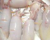 รูปขั้นตอนการทำที่ 4 ของ ต้มจืดหมึกยัดไส้เต้าหู้หมูสับตำลึง