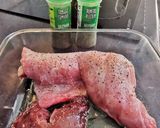 Foto del paso 1 de la receta Conejo a la Cerveza con Alcachofas