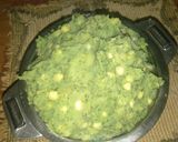 A picture of step 7 of Mukimo.