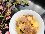 Bò lát chay xào khoai tây