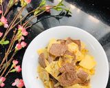 Hình bước làm 3 của món Bò lát chay xào khoai tây