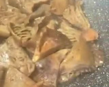 Foto del paso 4 de la receta: Revuelto de setas con jamón y un ajo
