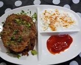 A picture of step 6 of Potato Pan Cake.