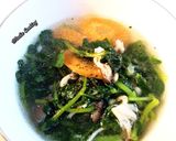 Hình bước làm 3 của món Canh Xà Lách Xoang Nấm Shimeji (nấm hải sản)/ Watercress Soup w Shimeji Mushroom