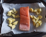 Foto del paso 1 de la receta: Salmón y patatas al vapor con robot Clickchef
