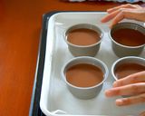 A picture of step 10 of Chocolate Creme Caramel (Chocolate Custard Pudding).
