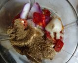 Foto langkah ke 2 dari resep Botok Jantung Pisang & Udang.