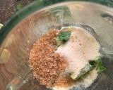A picture of step 1 of Pineapple Mint Tang.