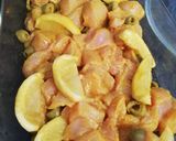 Une image de l'étape 3 de Poulet au citron façon tajine.
