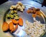 A picture of step 2 of Panjiri Ladoo.