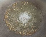 A picture of step 1 of Aloo sandwich.