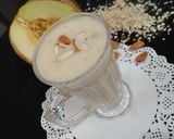 A picture of step 3 of Muskmelon Oat almond smoothie.