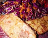 Foto del paso 6 de la receta: Matambre a la leche con ensalada de repollo y zanahoria 🌠