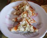 A picture of step 7 of Open cheese sandwich.