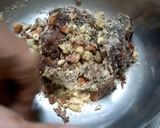 A picture of step 3 of Pumpkin dates burfi (sugar free).