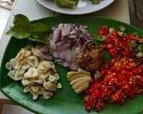 Foto langkah ke 1 dari resep Cumi asin cabe hijau.