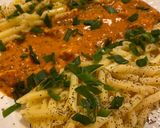 A picture of step 8 of Arrabbiata Penne Pasta.