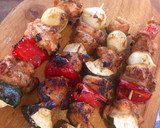 Foto del paso 2 de la receta: 🌿Brochetas de pollo teriyaki y verduras 🌿