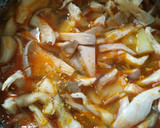 Zöldséges laska gomba leves recept fázis 2 fotója