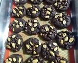 Foto del paso 4 de la receta: Bizcochitos de chocolate con maní y chispas 🍪🥜🍫