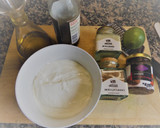 Foto del paso 1 de la receta: Salsa de yogurt y mostaza de bayas