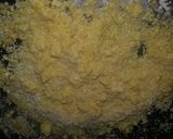 A picture of step 1 of Corn halwa.