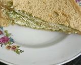 A picture of step 3 of Methi cheese Sandwich.