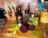 Foto del paso 5 de la receta: Carpaccio de Betabel con queso parmesano