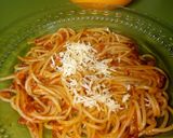 Foto langkah ke 7 dari resep Spaghetti Bolognese Spicy with Garlic and Cheese.
