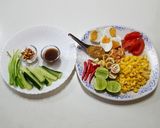 รูปขั้นตอนการทำที่ 1 ของ ตำข้าวโพด ไข่เค็ม