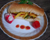 عکس مرحله 1 از دستور ساندویچ_سیب زمینی 😍🍔