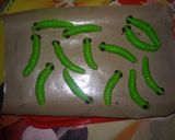 Foto langkah ke 4 dari resep Cookies ulat imut.
