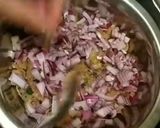 A picture of step 3 of Awadhi chana dal and kathal ke kabab.