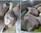 Foto del paso 1 de la receta: Pollo a la  Jardinera