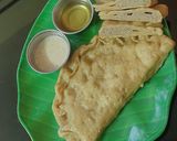 A picture of step 4 of Walnut stuffed siddu.
