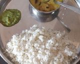 A picture of step 5 of Curd kadhi.