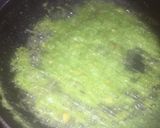 A picture of step 3 of Green Lauki halwa.