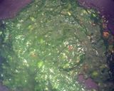 A picture of step 3 of Palak kadhi.